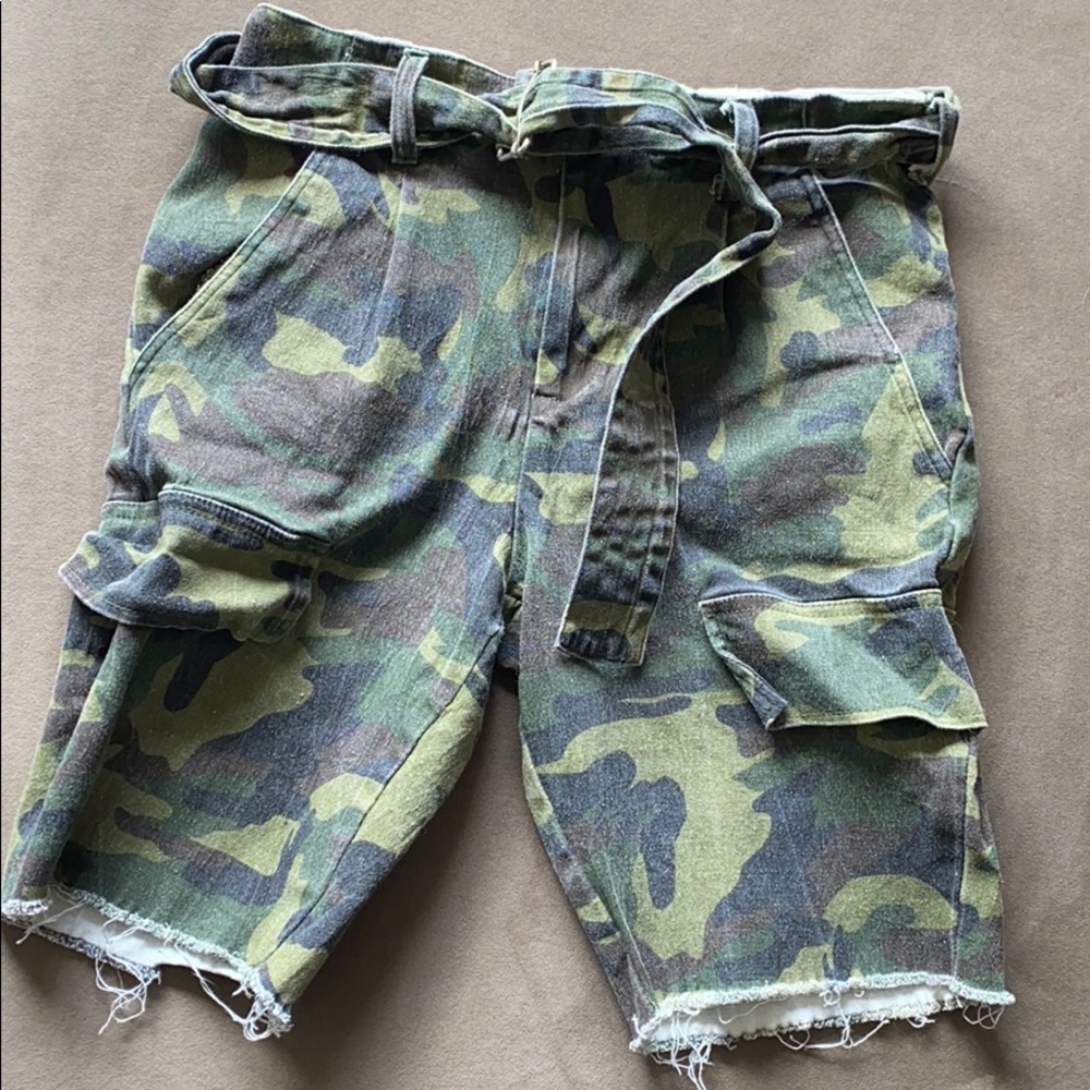 Camo Bermuda Shorts